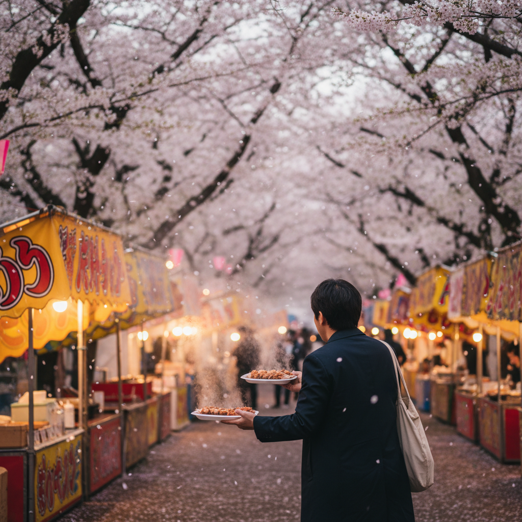 후쿠오카 마이즈루공원 벚꽃 만개 타이밍! 축제 먹거리 ‘바가지’ 피하는 현실 팁 2 마이즈루공원 벚꽃 축제 먹거리, 바가지 요금 피하는 체크리스트