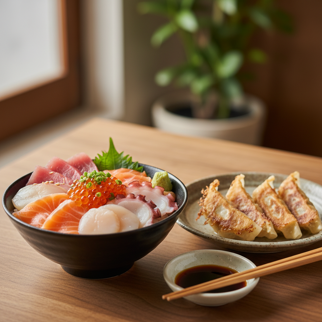 카이센동 & 한입교자: 배가 불러도 들어가는 ‘틈새 메뉴’ 운영법