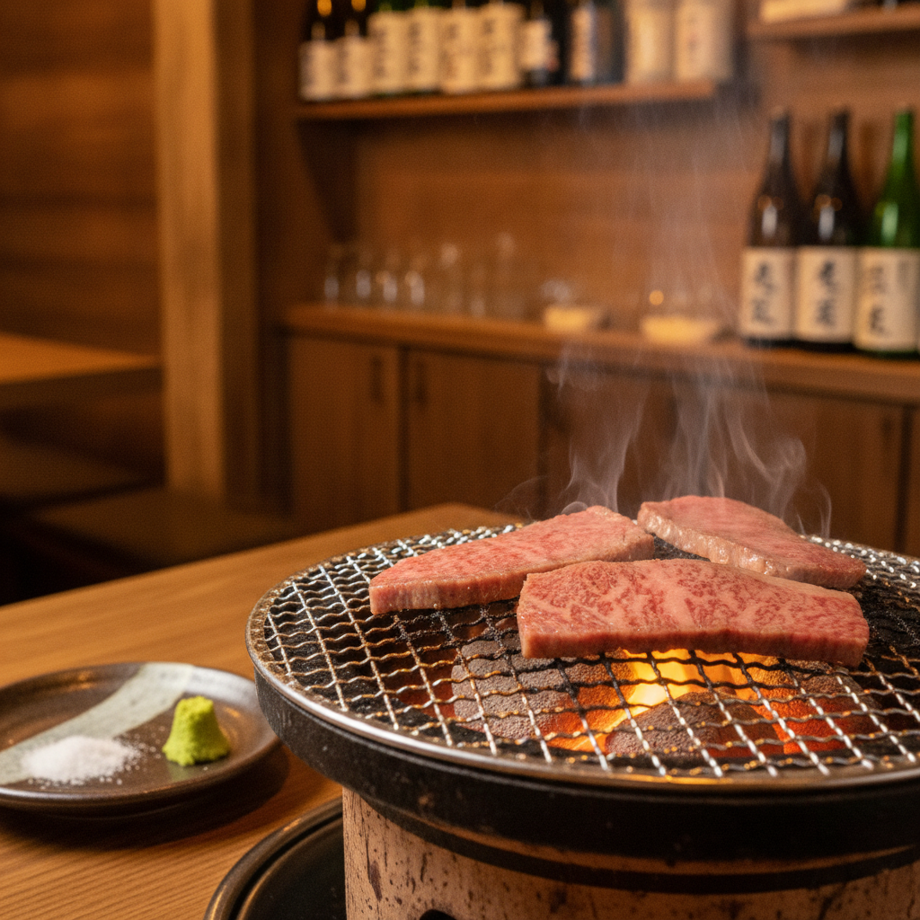 후쿠오카 맛집 여행, 하카타·텐진 동선으로 ‘실패 없는 8곳’만 골라 먹은 후기 2 텐진·다이묘에서 고기 땡길 때: 야키니쿠/함바그로 ‘확실한 만족’ 챙기기