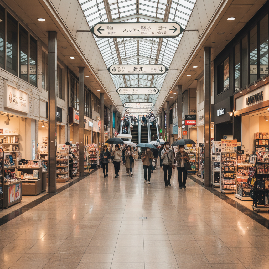 후쿠오카쇼핑의 핵심은 ‘텐진에 몰아넣기’
