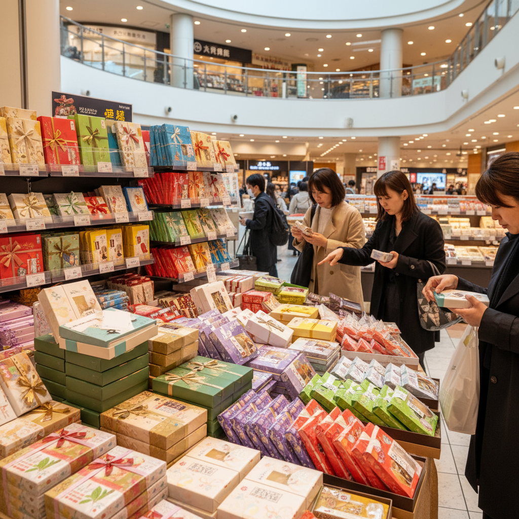 하카타역은 ‘비교 쇼핑’과 선물 쇼핑의 강자