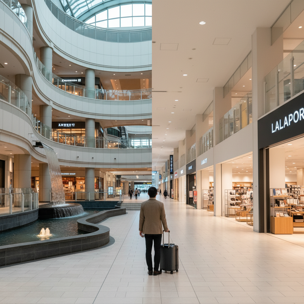 캐널시티·라라포트·후쿠오카 공항: 선택과 집중