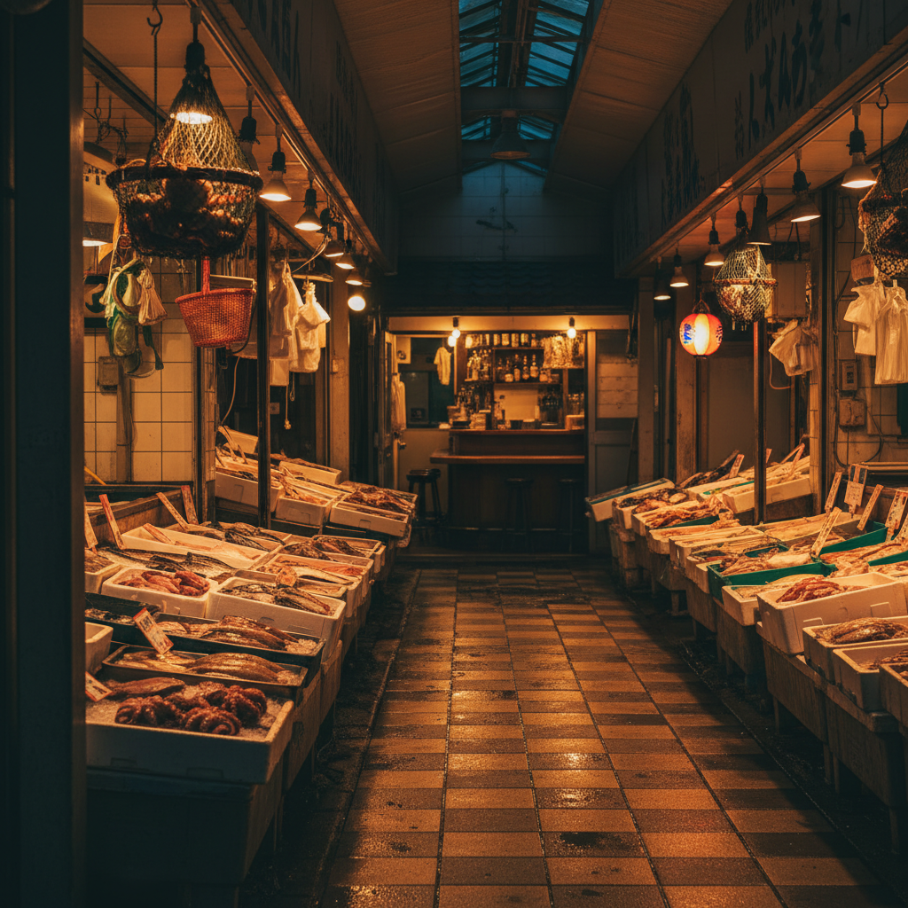 후쿠오카 야나기바시 시장 밤 산책 끝, ‘한 잔’이 딱 채워지는 새 바: TOMINAGA 다녀온 후기 1 야나기바시 시장 안 ‘bar TOMINAGA’ 위치가 좋은 이유