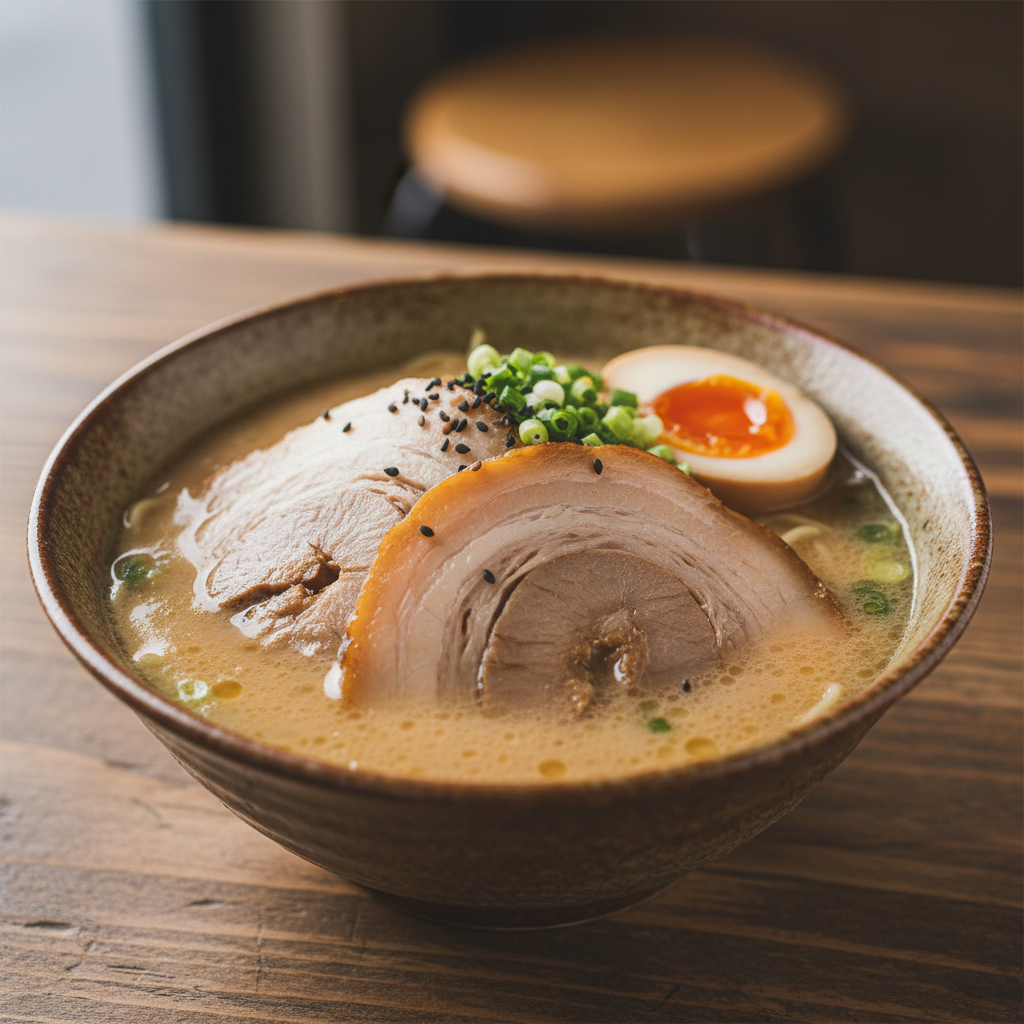 ‘차슈가 게임 체인저’였던 한 그릇: 진한 돈코츠의 만족감