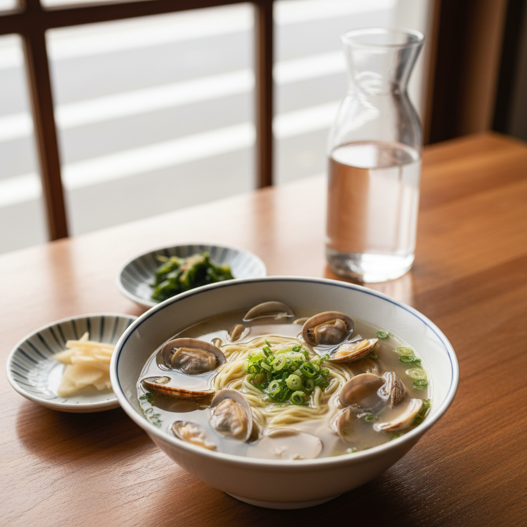 조개(아사리) 라멘은 ‘여행 중 컨디션 회복템’이더라