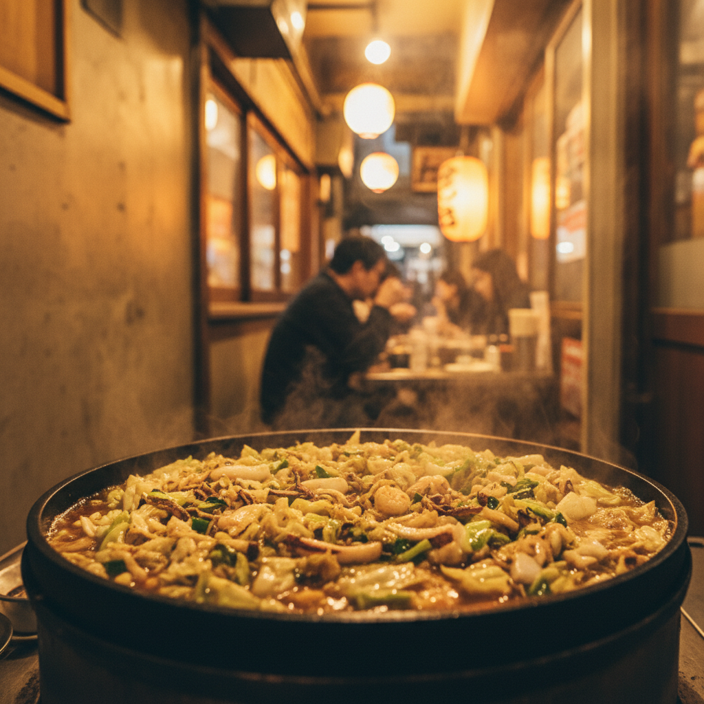 후쿠오카 텐진 다이묘에서 ‘몬자+철판+술’ 한 번에 끝내기: 명란 무제한의 유혹, 저는 이렇게 즐겼어요 1 후쿠오카 텐진 다이묘 몬자야키 맛집, 왜 끌렸냐면요