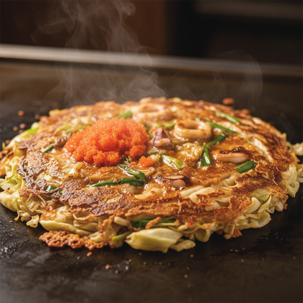 후쿠오카 텐진 다이묘에서 ‘몬자+철판+술’ 한 번에 끝내기: 명란 무제한의 유혹, 저는 이렇게 즐겼어요 2 명란 무제한 몬자 타베호다이, 막상 해보니 ‘적당함’이 답이에요