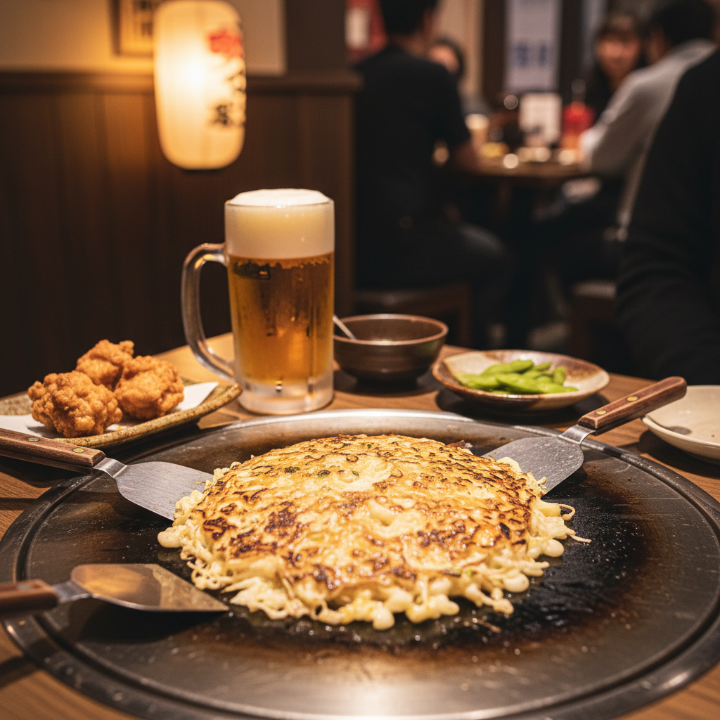 후쿠오카 텐진 다이묘에서 ‘몬자+철판+술’ 한 번에 끝내기: 명란 무제한의 유혹, 저는 이렇게 즐겼어요 4 결론: 후쿠오카 여행에서 “셋 다” 잡고 싶다면 추천해요