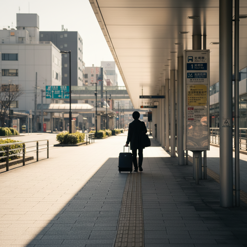 공항 국제선 갈 때, 왜 치쿠시구치가 쉬웠을까? (공항버스 동선 정리)