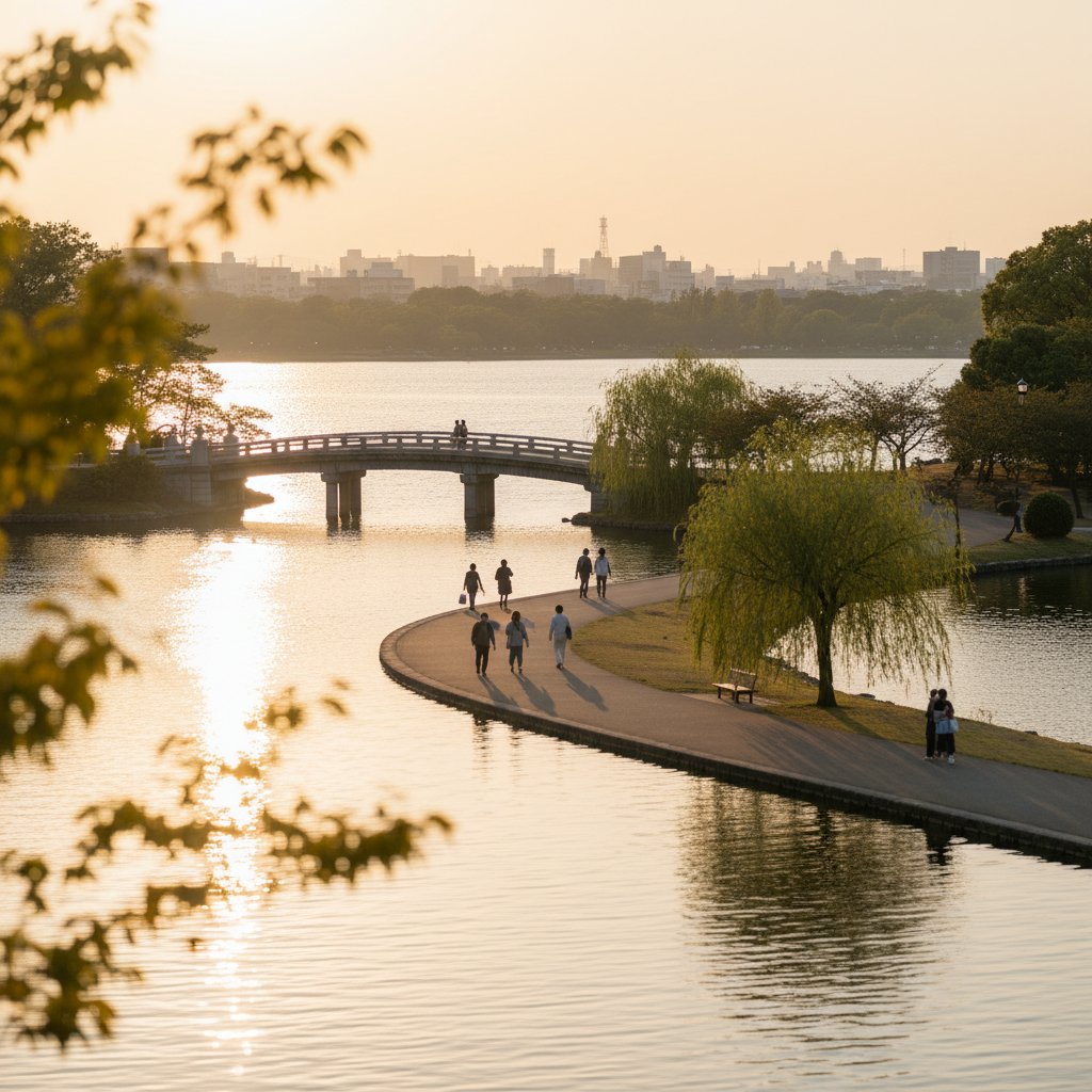오호리 공원, 왜 후쿠오카여행에서 ‘속도’를 낮춰주는가