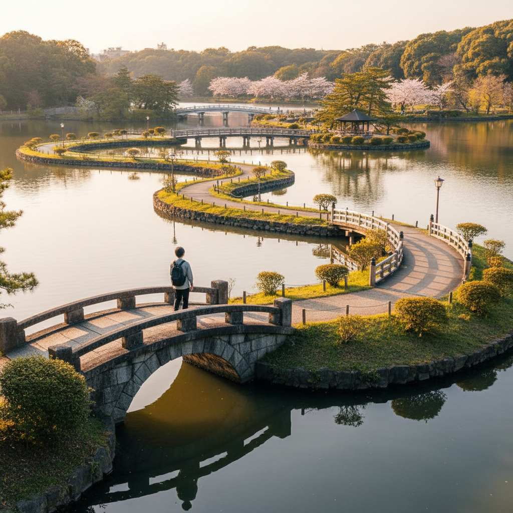섬과 다리 구조가 만드는 산책 동선(직접 걸어보니 이게 포인트!)