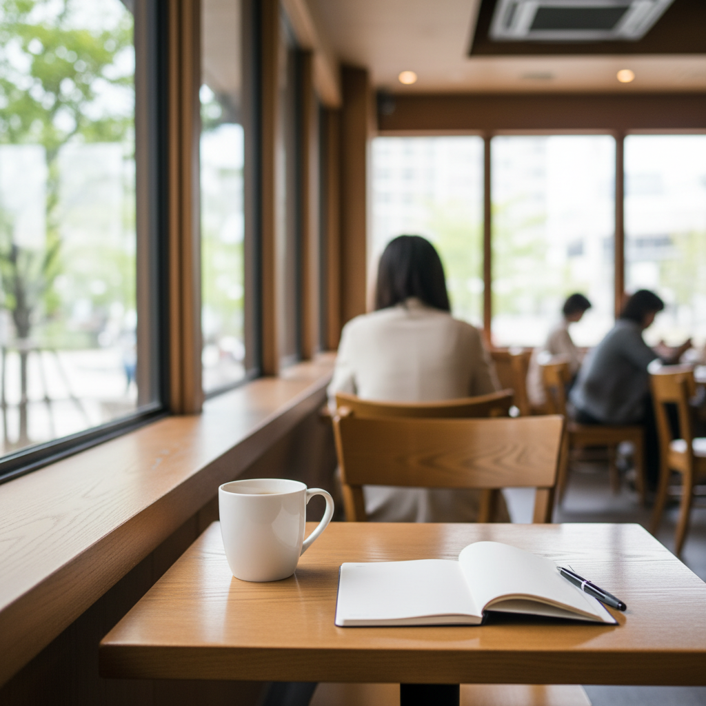 스타벅스 컨셉스토어에서 ‘정리 시간’ 갖기 (후쿠오카여행의 쉼표)