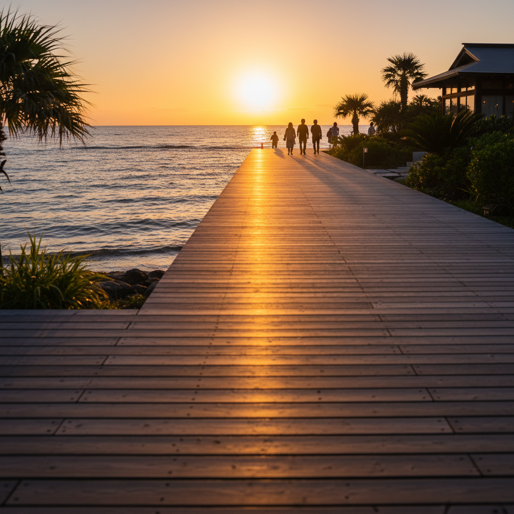 ‘빛의 길’과 온천으로 마무리: 풍경-휴식이 한 번에 (후쿠오카여행 동선 설계법)
