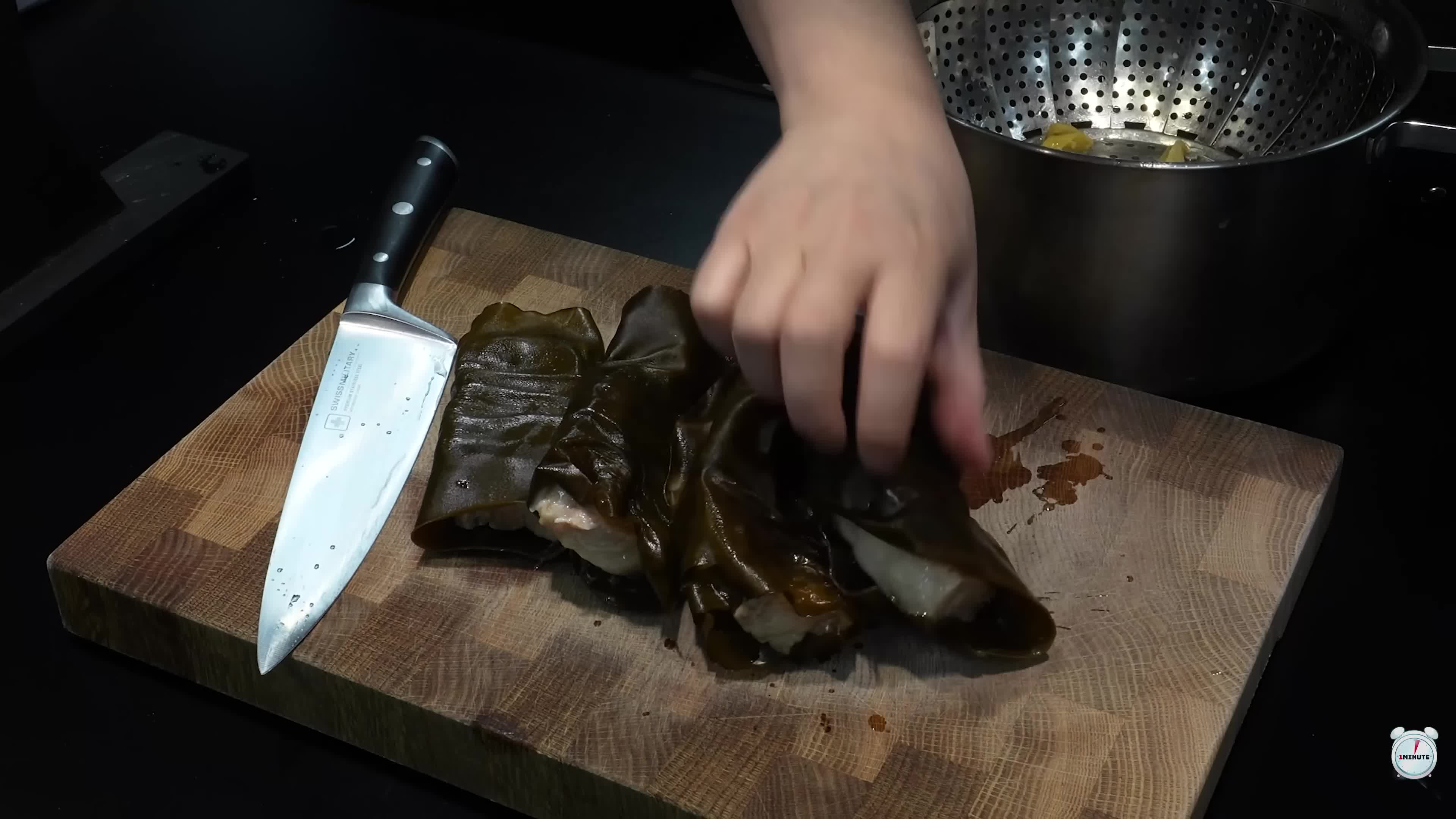 보쌈과 함께하는 사이드-다시마 활용법