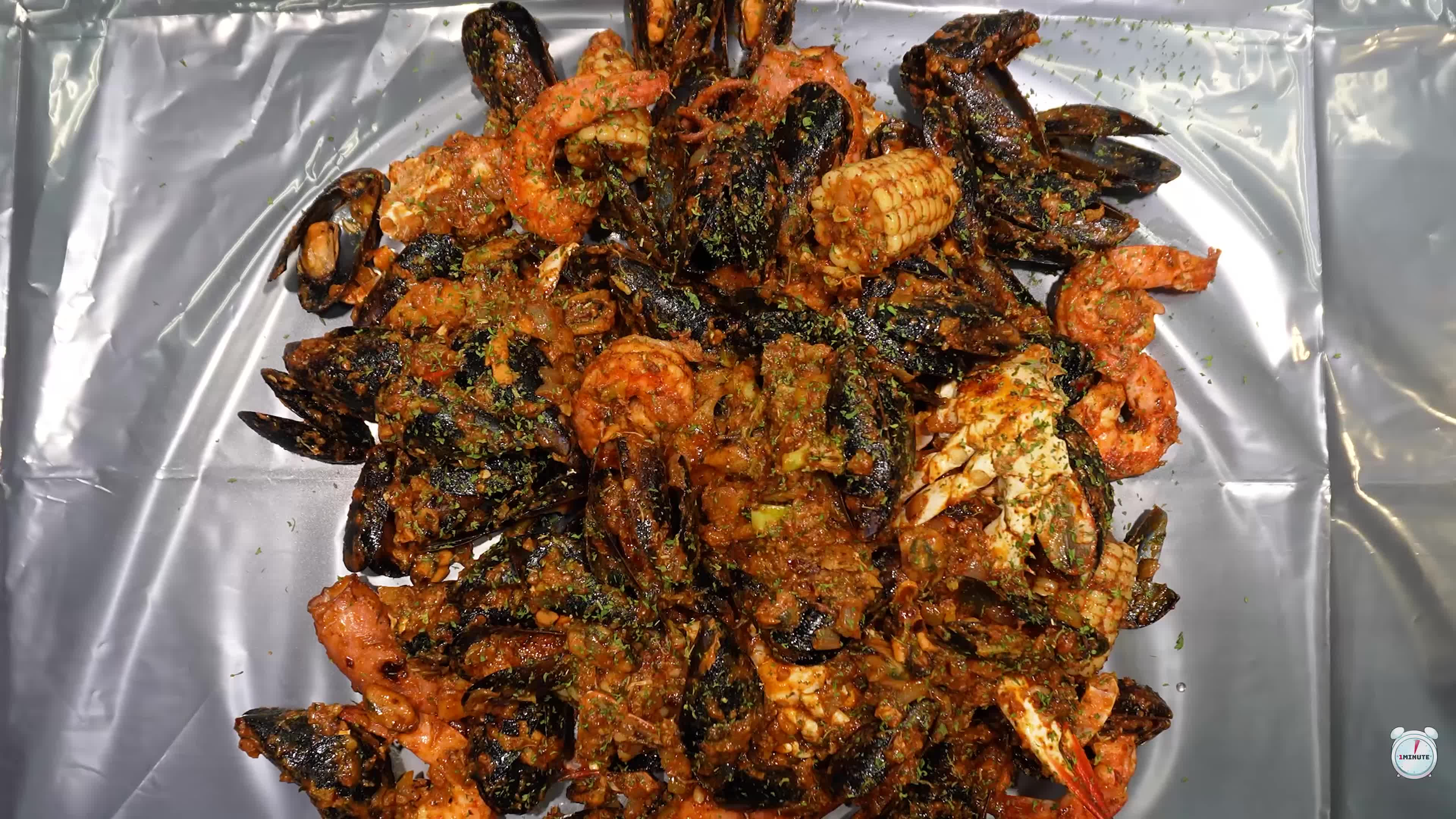 완성된 요리와 즐기는 방법