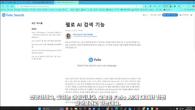 Felo AI 소개와 기능 개요