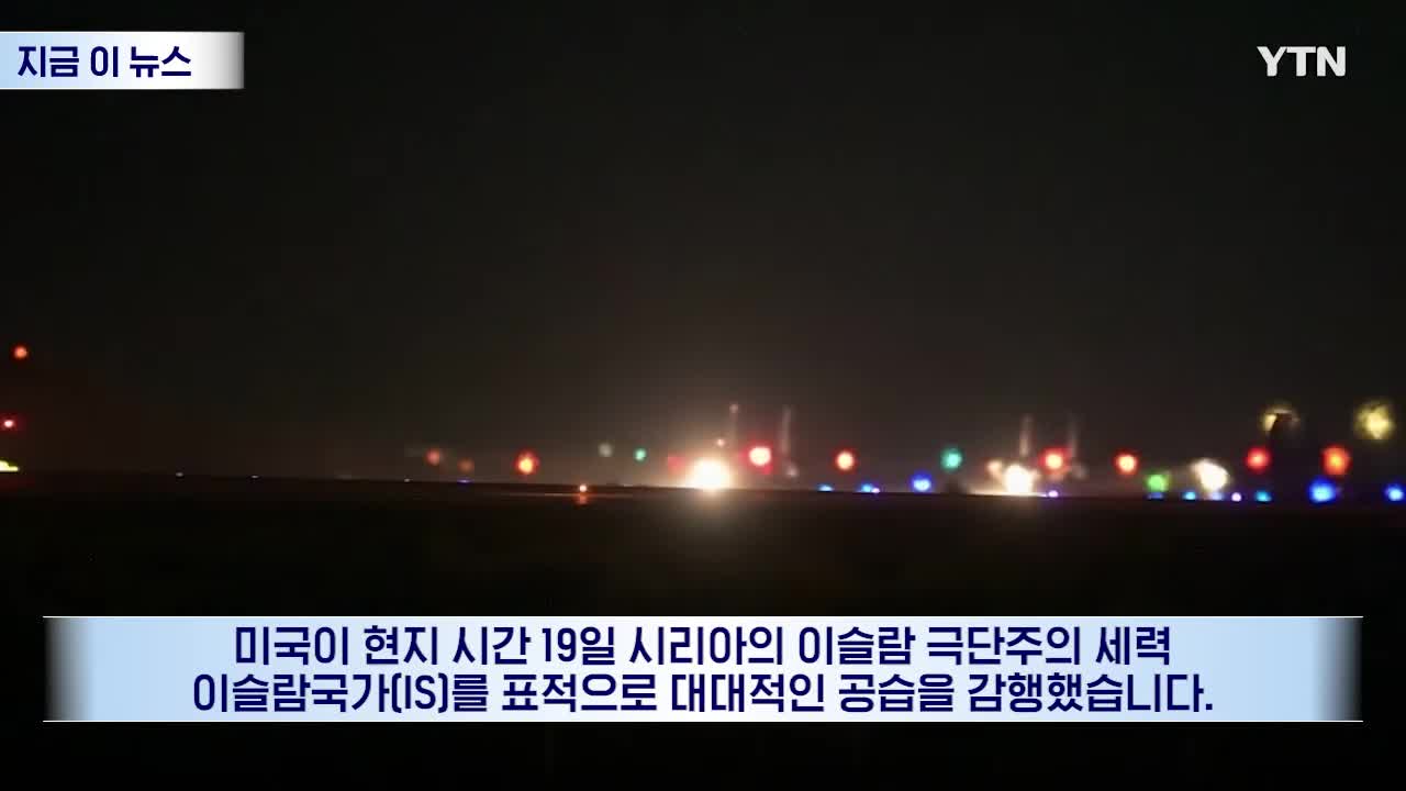 미국의 IS 공습 개요