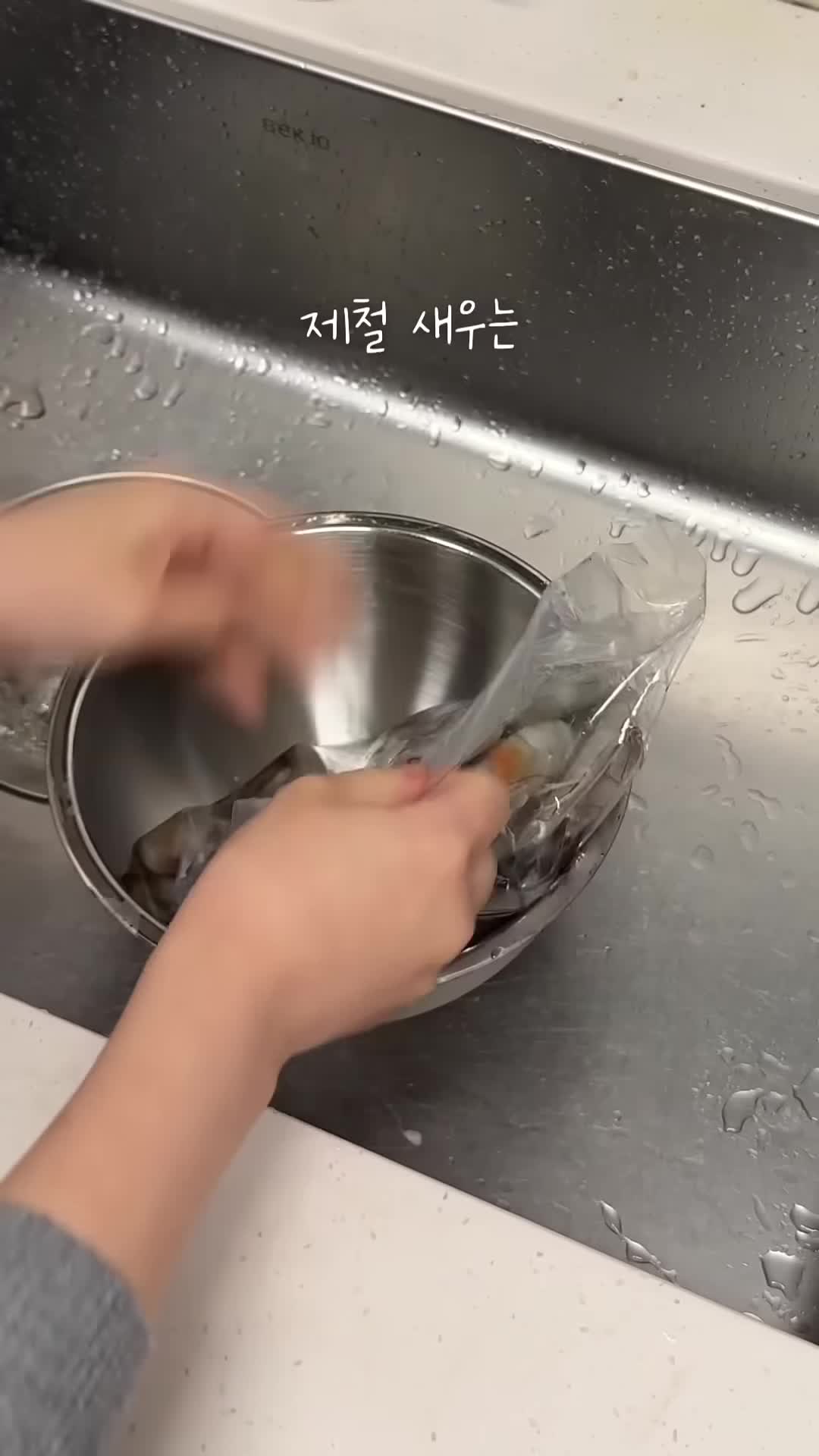 제철 새우의 매력