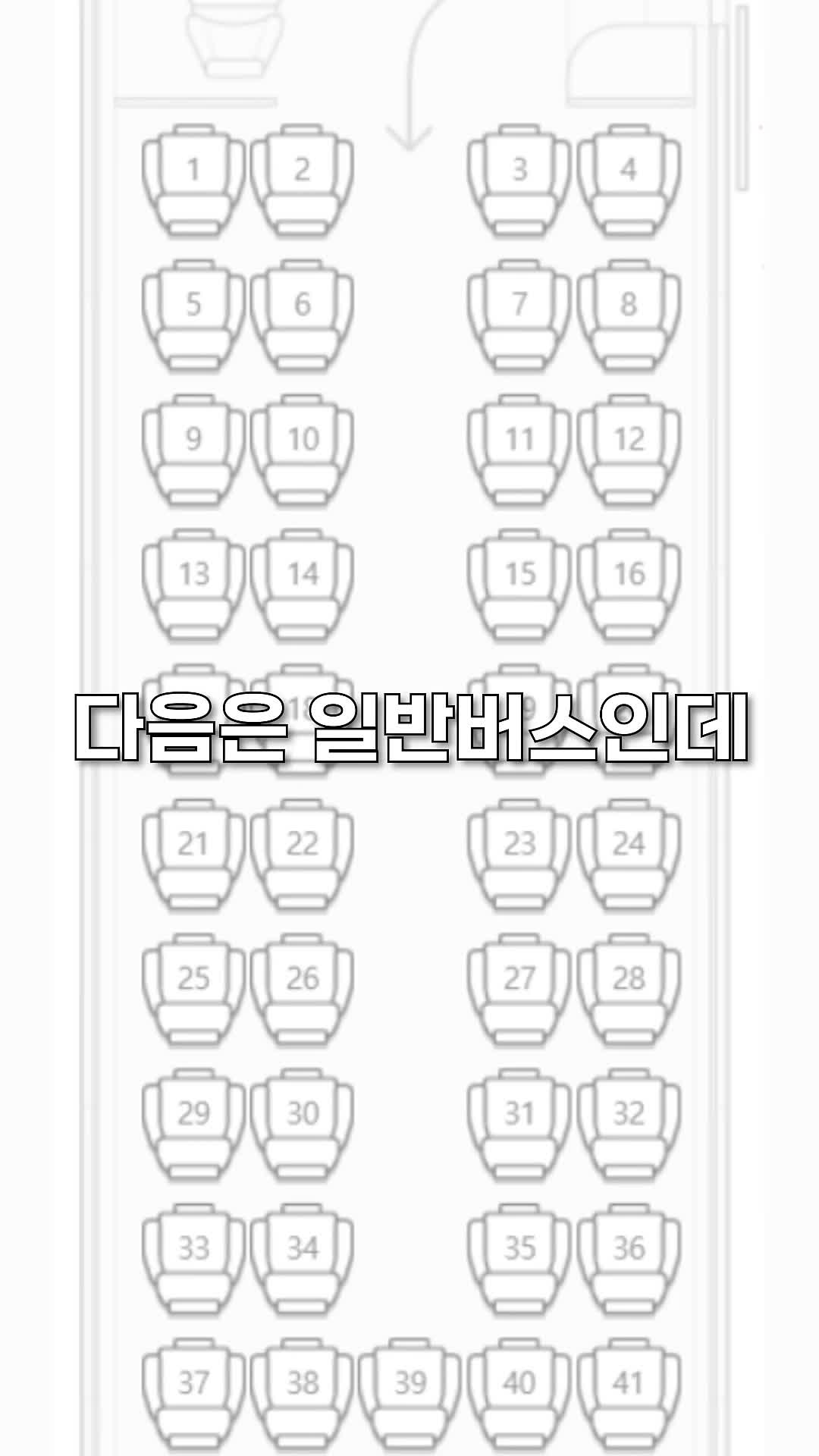 일반버스에서의 최적의 자리 선택
