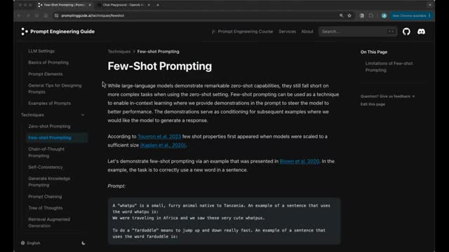 Few-Shot 프롬팅이란 무엇인가