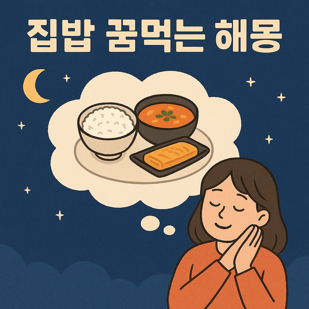 집밥 꿈먹는 해몽 - 꿈 해몽, 꿈 풀이(+자세한 해석) 꿈 해몽 썸네일