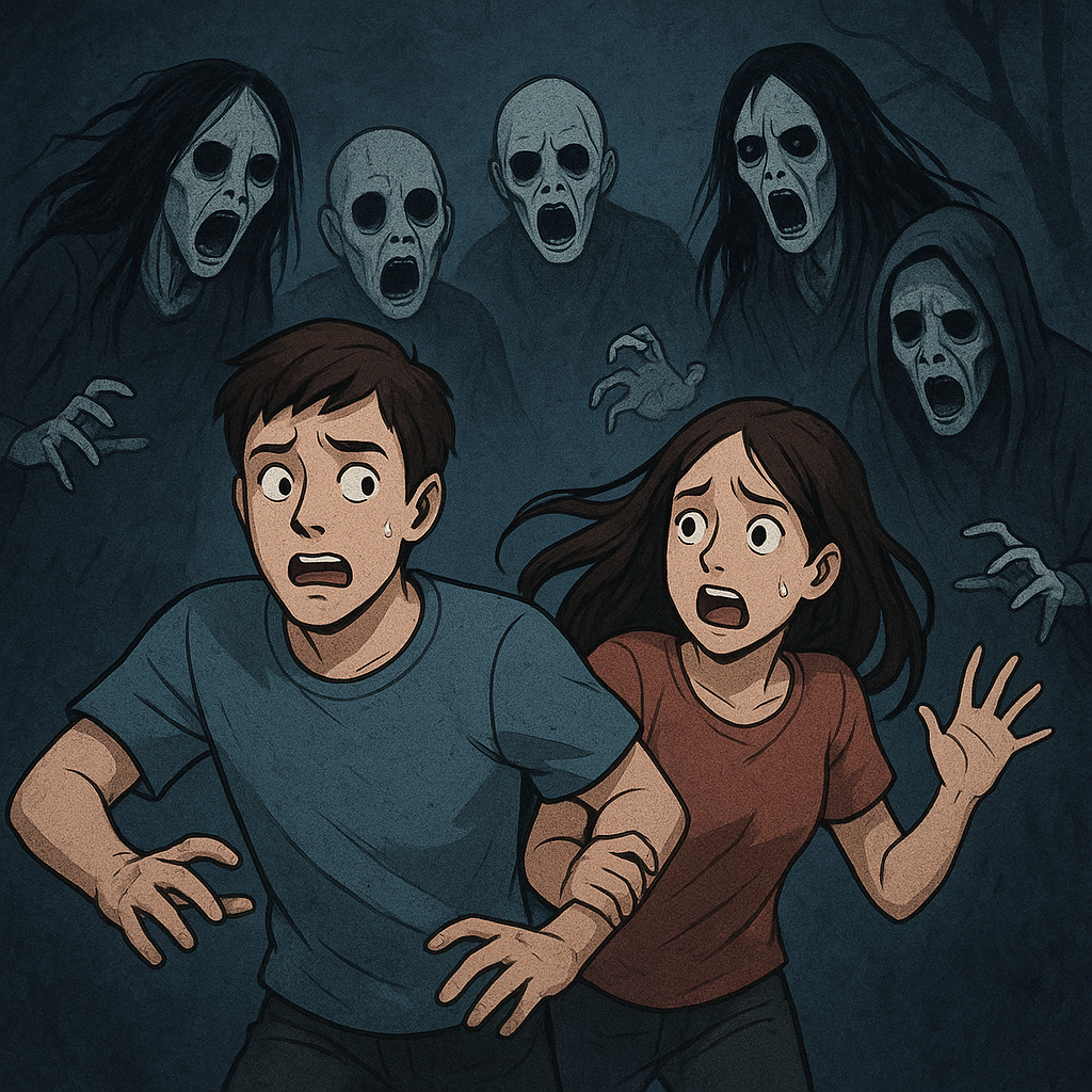 꿈에서 여러 귀신들이 나오는데 친구 잡고 도망치는 꿈 - 꿈 해몽, 꿈 풀이(+자세한 해석) 꿈 해몽 썸네일