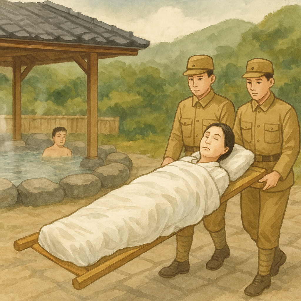 고인이신 엄마가 온천장에서 대원들에게 들거에 실려 가고 꿈 해몽 대표 이미지