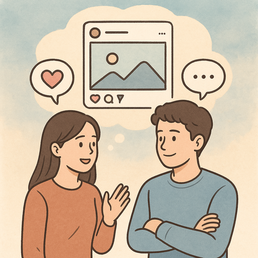 인스타에서 본 친해지고 싶은 사람과 얘기하는 꿈 꿈 해몽 대표 이미지