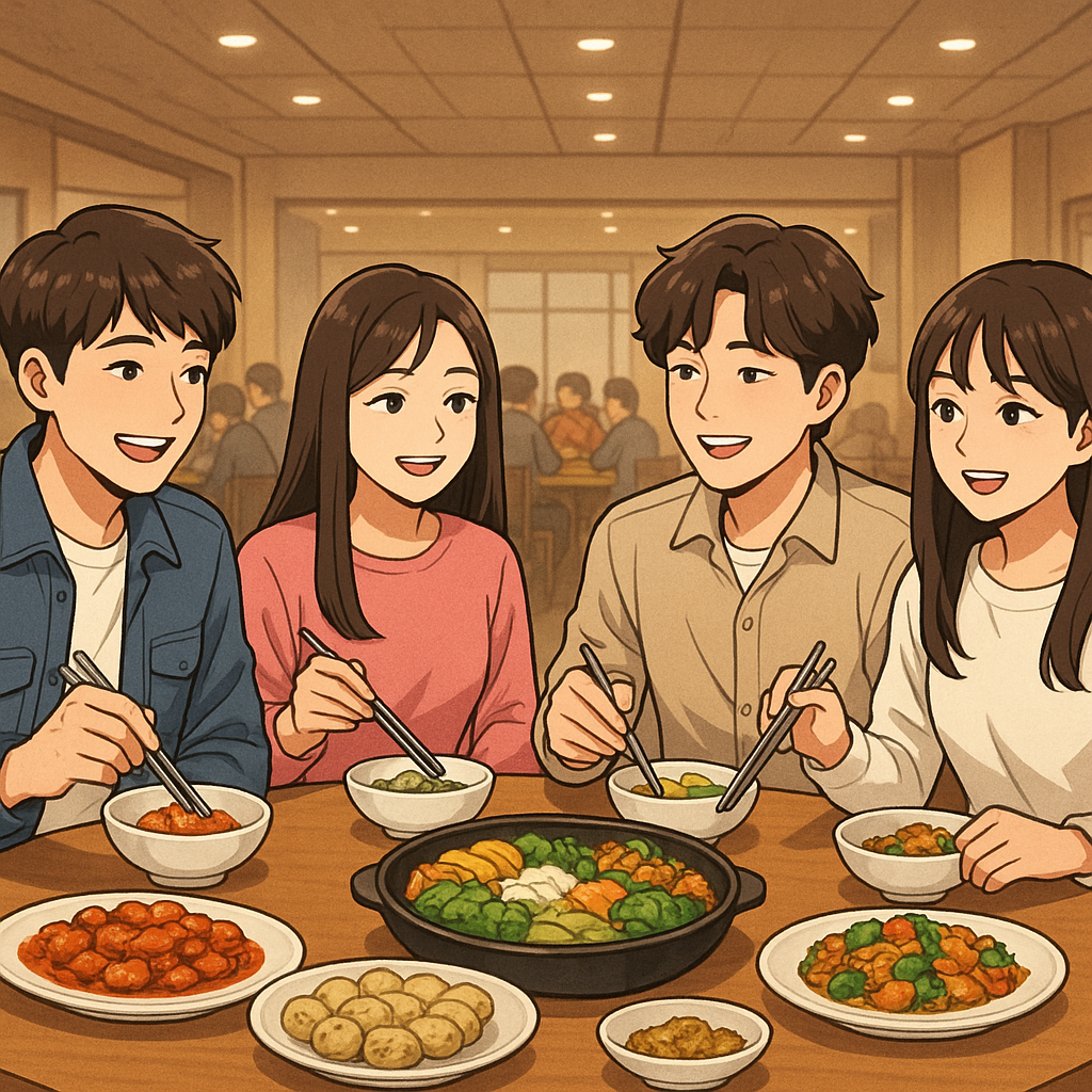 아이돌과 함께 식사하는 꿈 해몽 꿈 해몽 대표 이미지