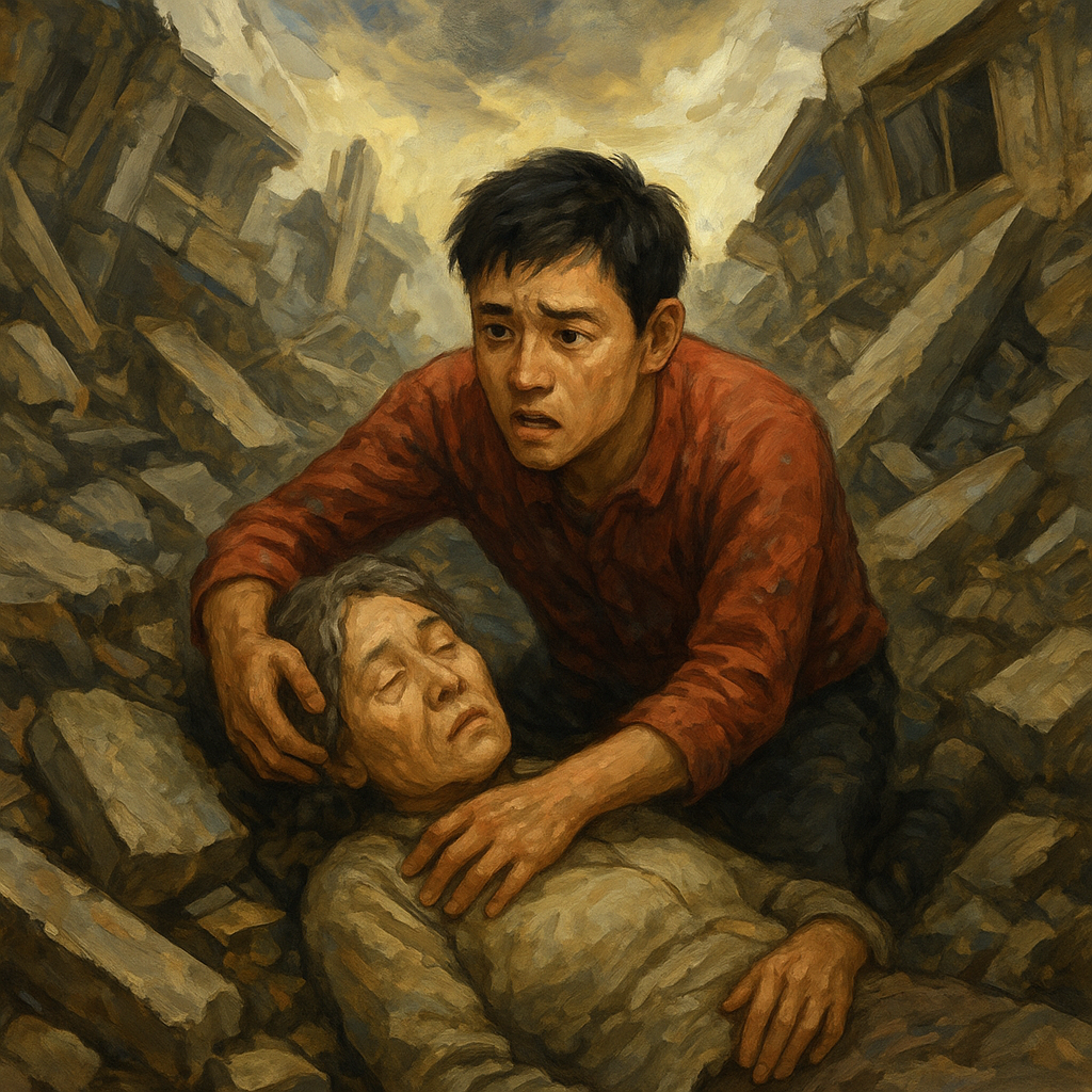 지진이나서 돌아가신어머니를 구하는꿈 꿈 해몽 대표 이미지