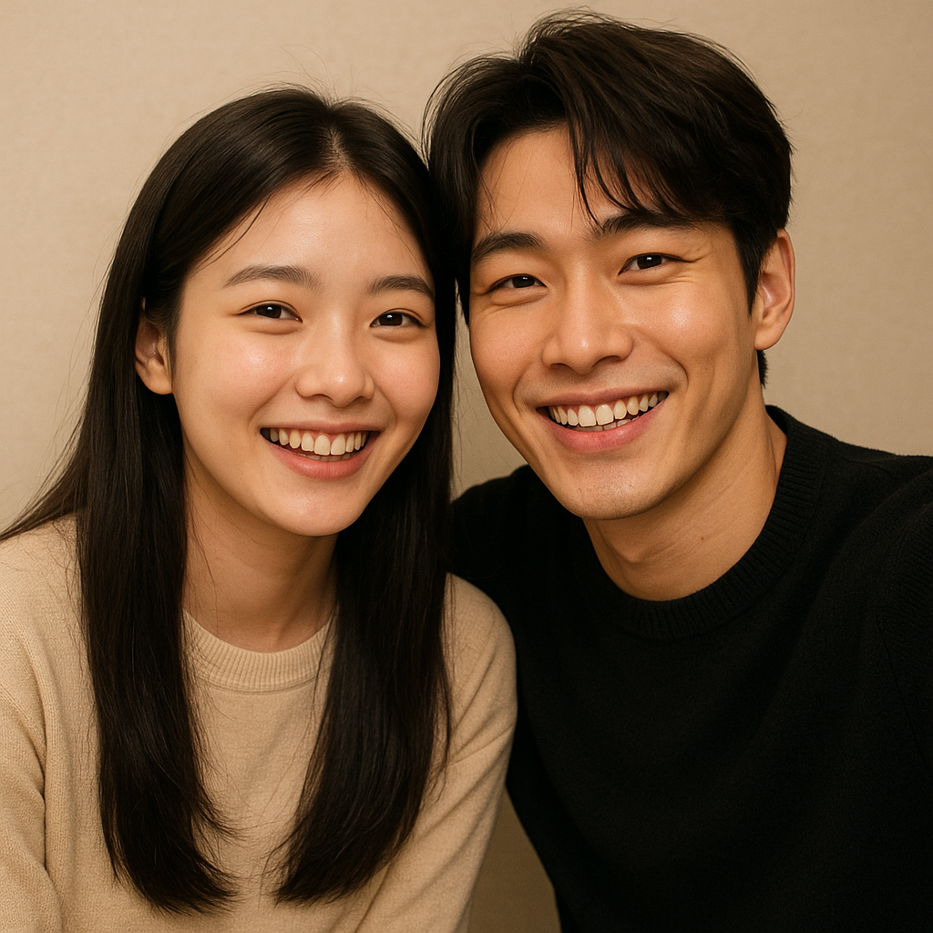 연예인과 재밌게 대화 내 어깨에 기댐 웃으면서사진찍 꿈 해몽 대표 이미지