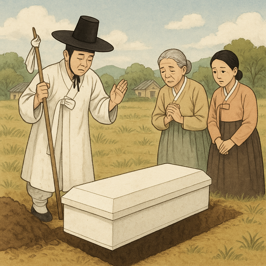 남자 무당이 굿을 한후 하얀 관이 외할머니 동네 땅에 묻는걸 외할머니와 엄마와 구경하는 꿈 - 꿈 해몽, 꿈 풀이(+자세한 해석) 꿈 해몽 썸네일