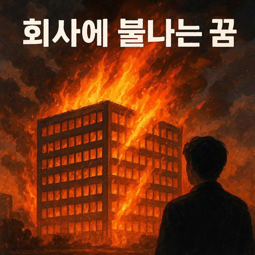 회사가 활활 불타는 꿈 꿈 해몽 대표 이미지