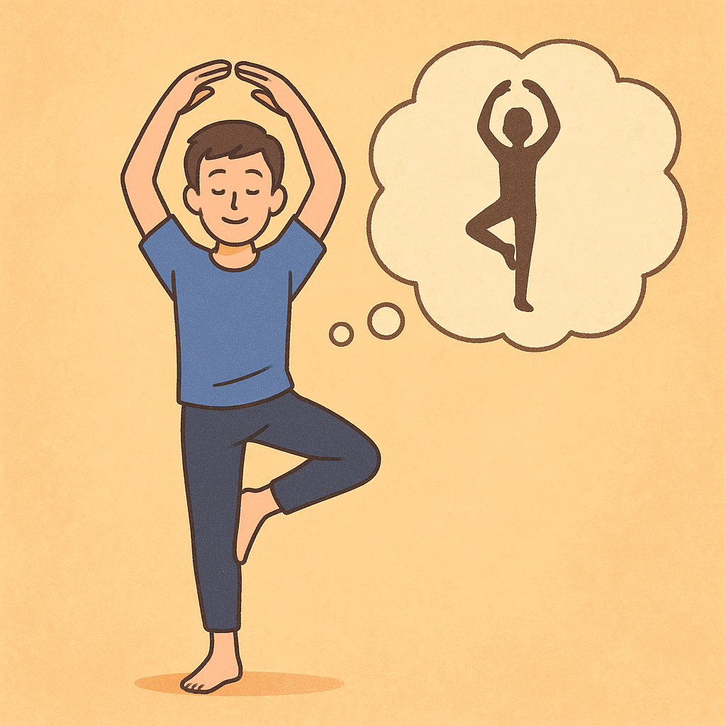 운동한발로일어서기되는꿈 꿈 해몽 대표 이미지