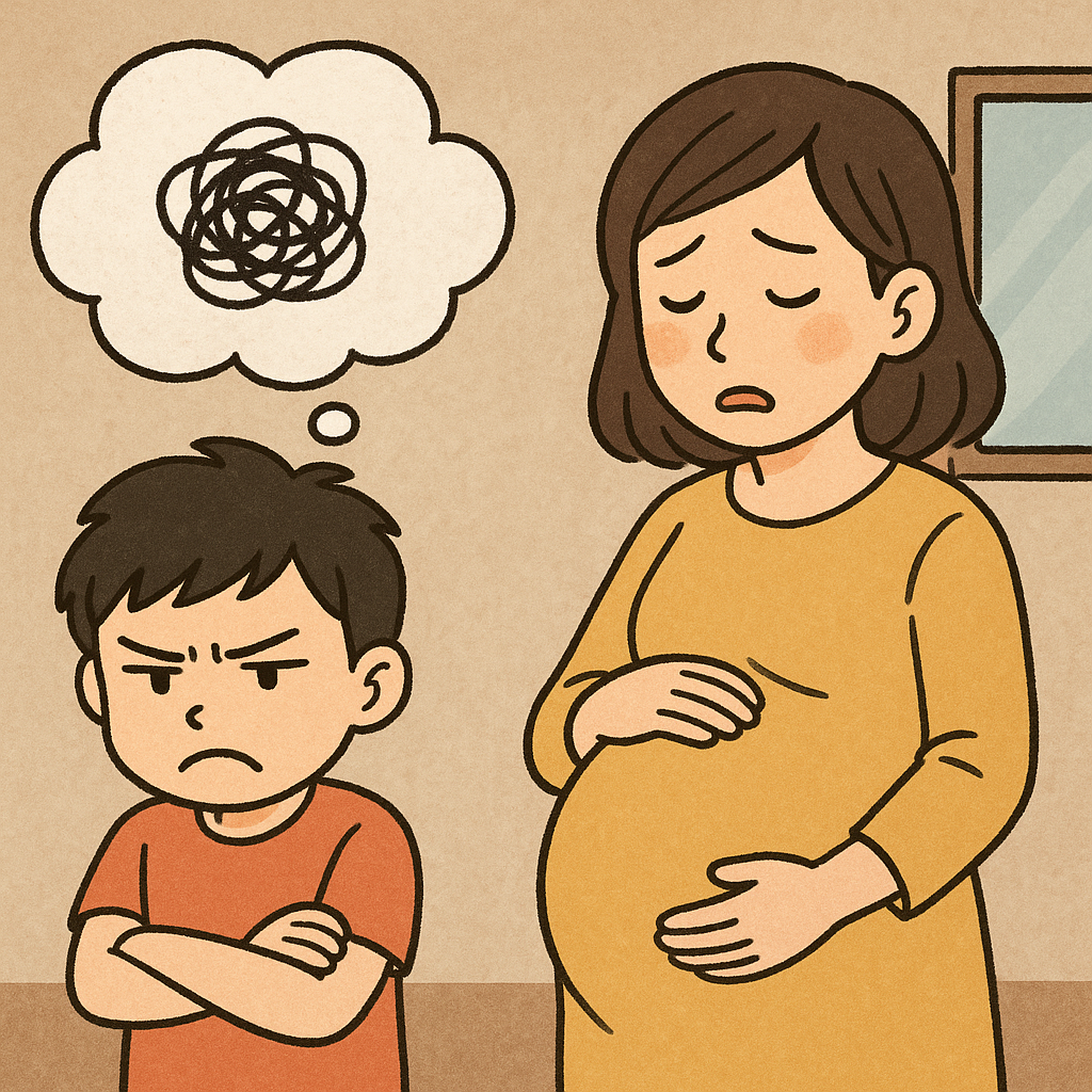엄마가 임신을 했는데 내가 엄청 싫어했음 꿈 해몽 대표 이미지