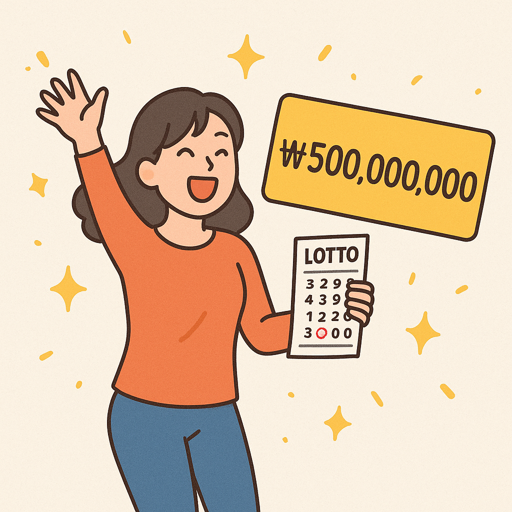 로또 5억 당첨되었다고 알려주시는 꿈 꿈 해몽 대표 이미지