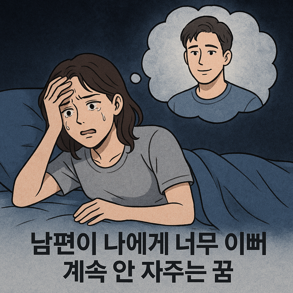 nampyeon i naega neomu ippeudamyeo gyesog an ajuneun kkum - 꿈 해몽, 꿈 풀이(+자세한 해석) 꿈 해몽 썸네일