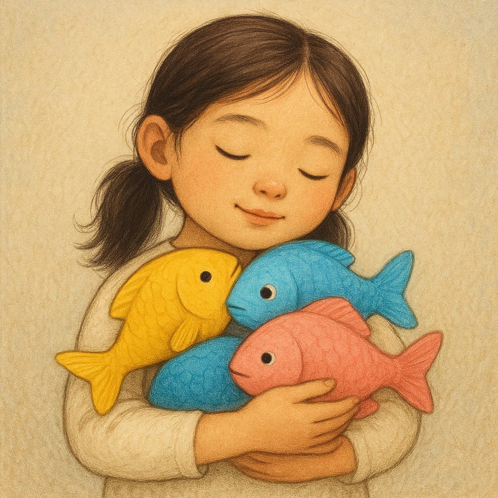 딸이 노랑,하늘,분홍색 물고기를
차례로 가슴에 안고있는 - 꿈 해몽, 꿈 풀이(+자세한 해석) 꿈 해몽 썸네일