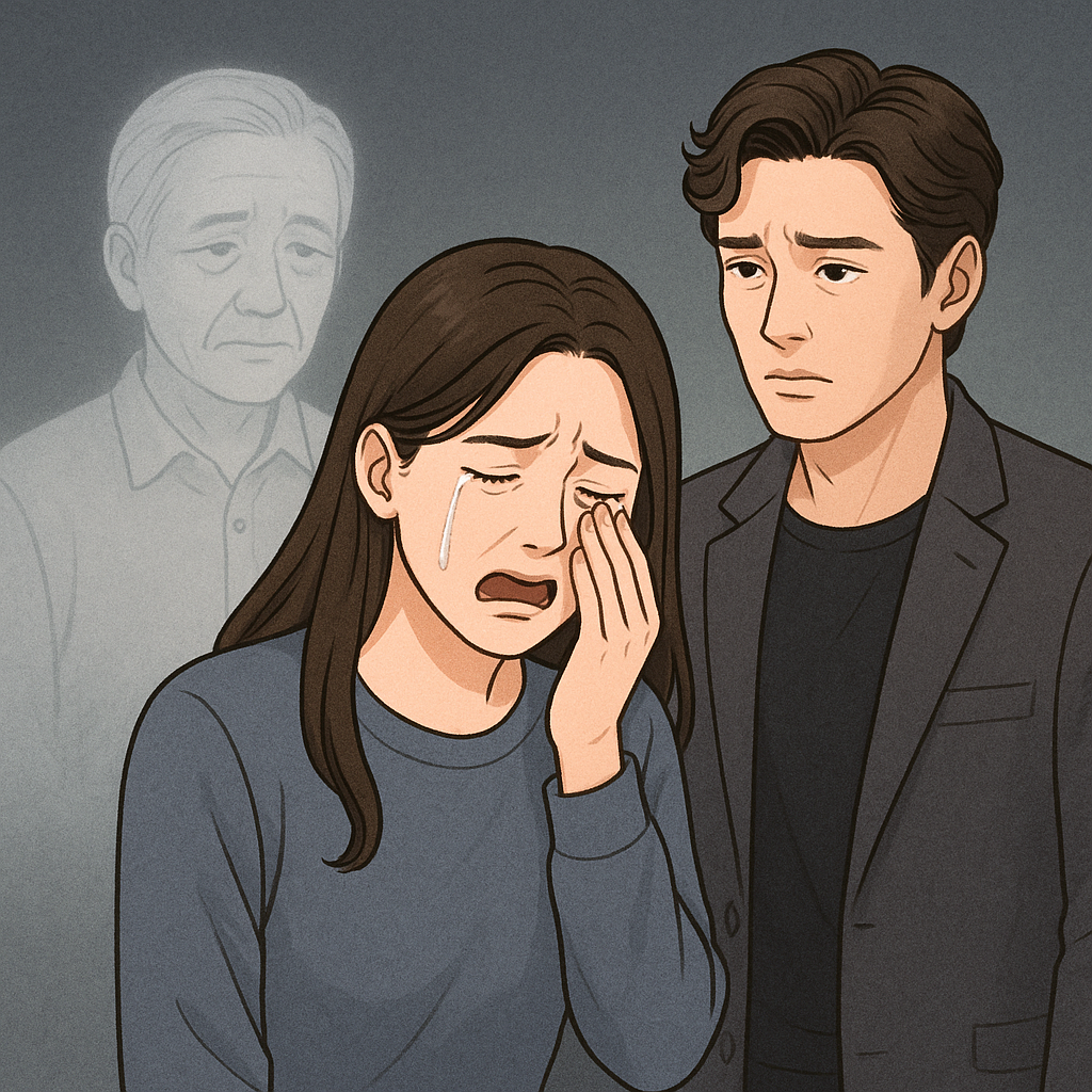 고인이나타나 내가울고옆에유명연예인이 안스러워하는꿈 꿈 해몽 대표 이미지