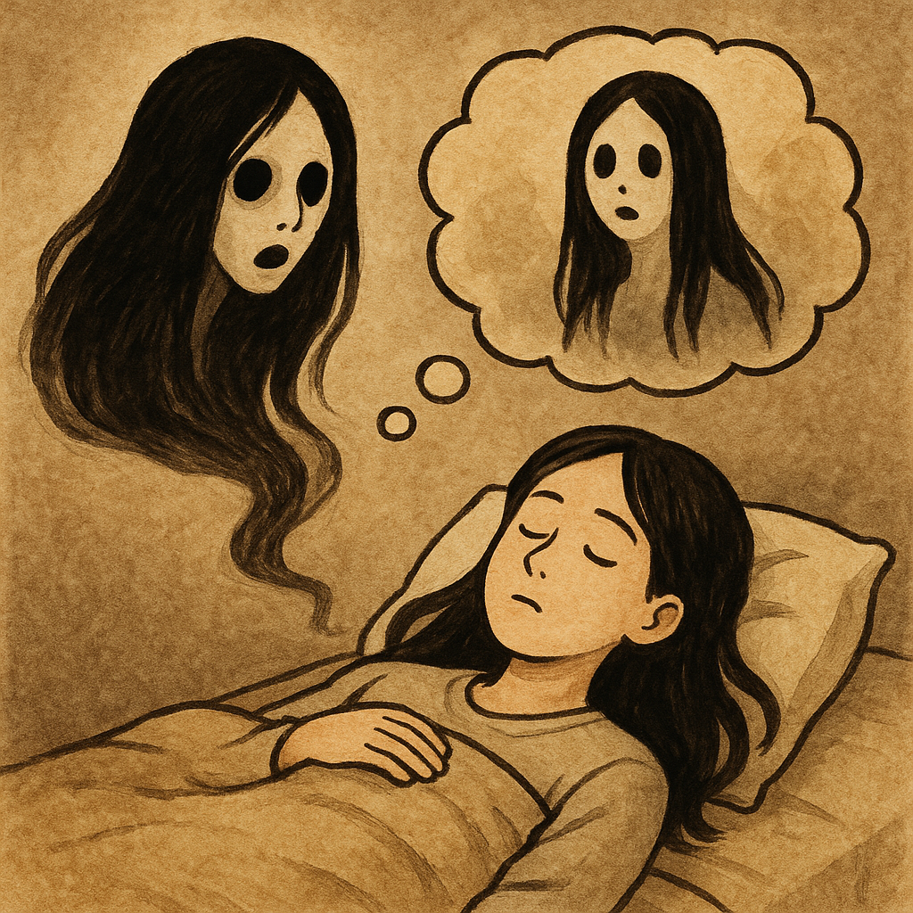 옛날 꿈귀신과 이번 꿈귀신이 연결되는 꿈 꿈 해몽 대표 이미지