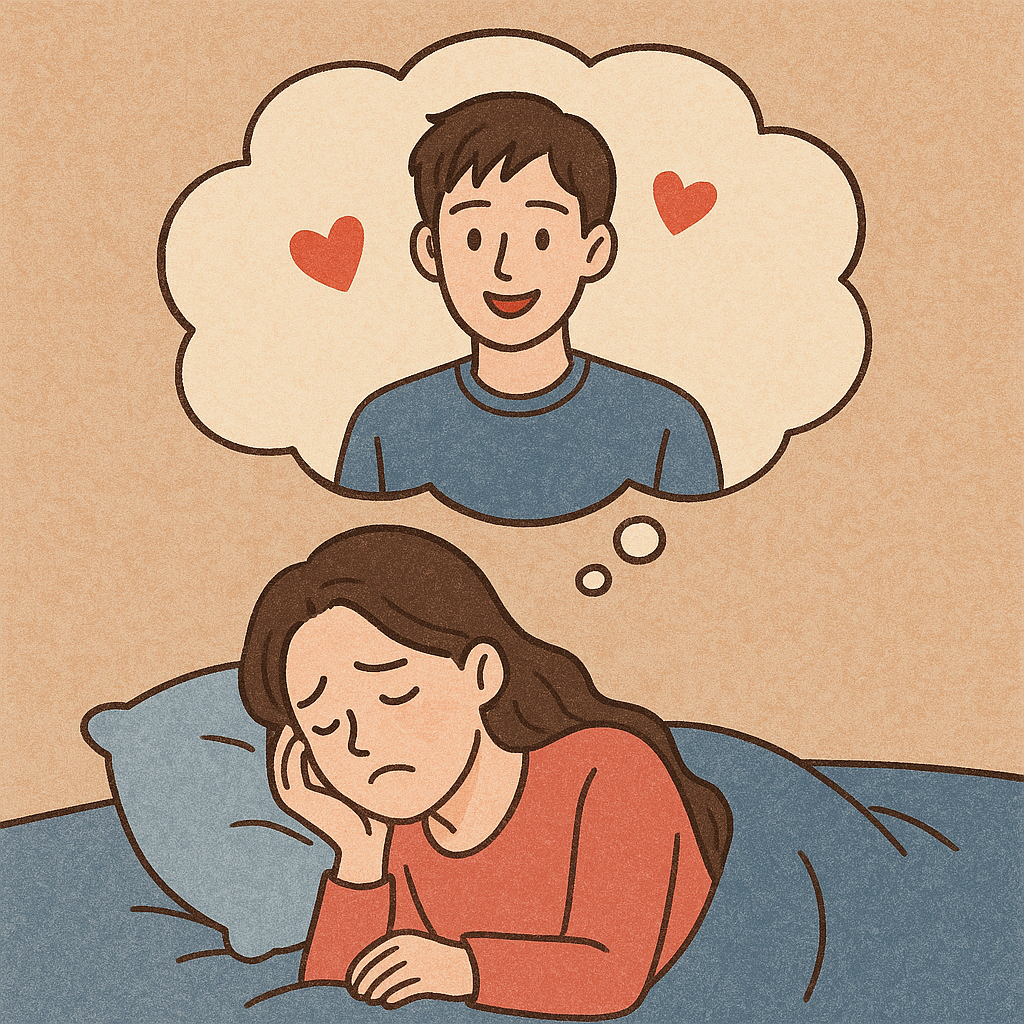 내가 좋아하는 사람 때문에 내가 운 꿈 꿈 해몽 대표 이미지