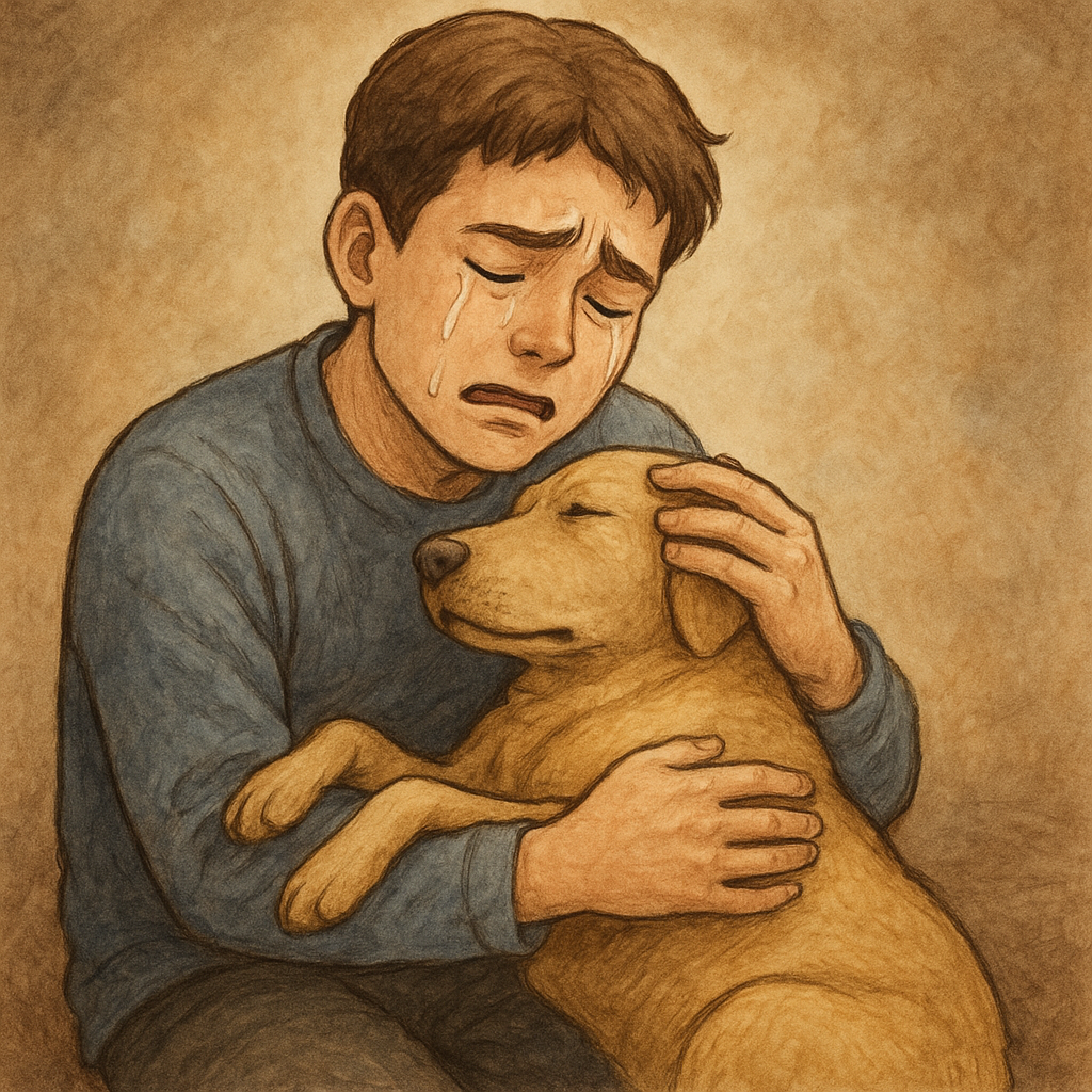 반려견이 내 품에서 죽고눈을 감겨주며 우는 꿈 - 꿈 해몽, 꿈 풀이(+자세한 해석) 꿈 해몽 썸네일