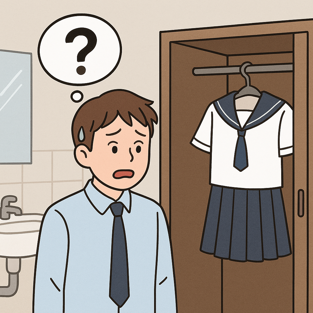 교복 안가져온꿈 꿈 해몽 대표 이미지