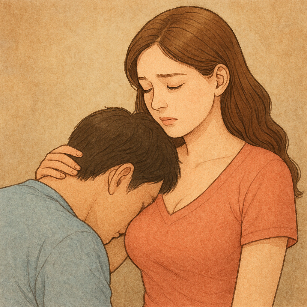 유부녀가슴에얼굴묻는꿈 꿈 해몽 대표 이미지