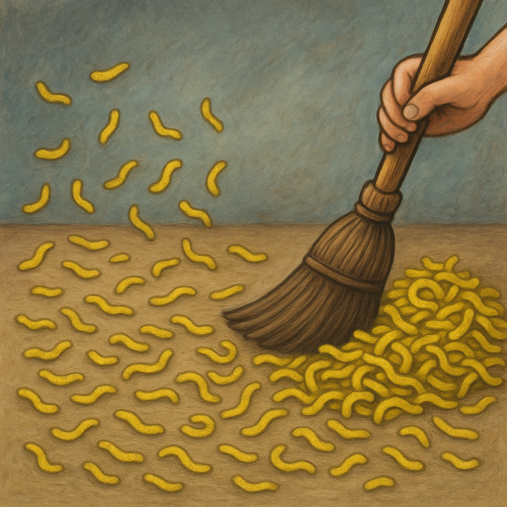 노란색 벌레가 가득한데 쓸어 모으는꿈 - 꿈 해몽, 꿈 풀이(+자세한 해석) 꿈 해몽 썸네일