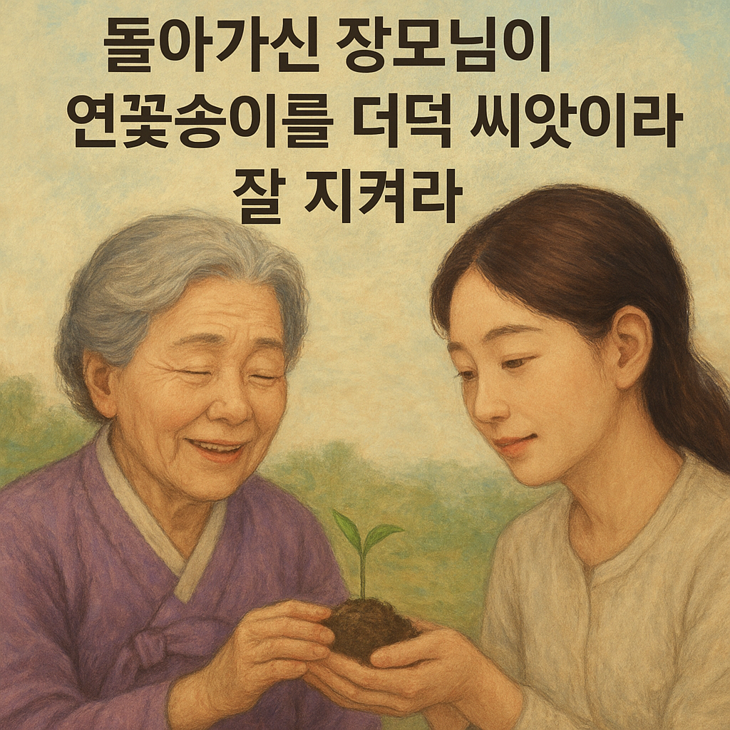 돌아가신 장모님이 연꽂송이를더덕 씨앗이라고 잘지켜라 - 꿈 해몽, 꿈 풀이(+자세한 해석) 꿈 해몽 썸네일