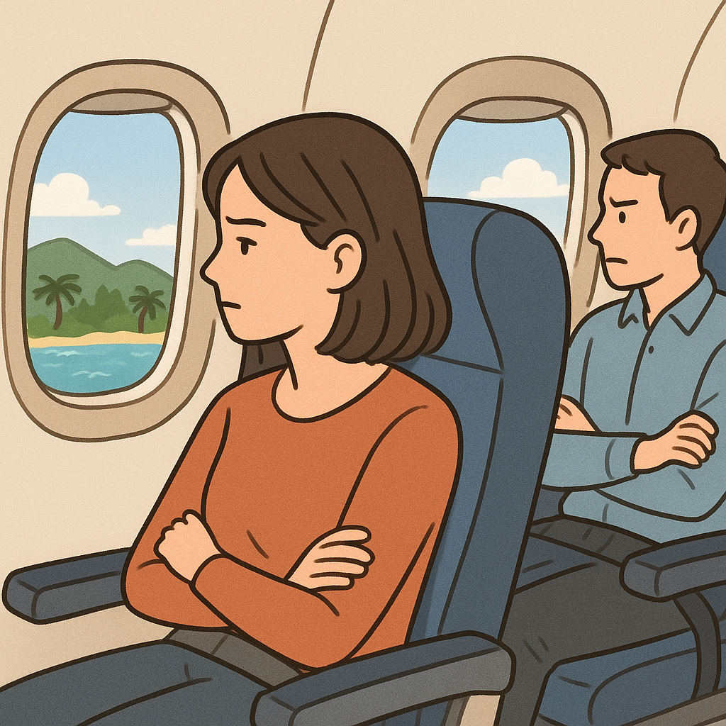 비행기에서 싫은 사람을 만나 외면하고 여행지에 내려 - 꿈 해몽, 꿈 풀이(+자세한 해석) 꿈 해몽 썸네일