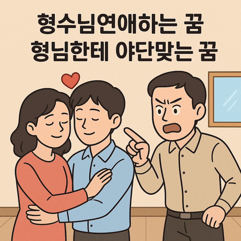 형수님연애하는 꿈
형님한대 야단맛는꿈 - 꿈 해몽, 꿈 풀이(+자세한 해석) 꿈 해몽 썸네일