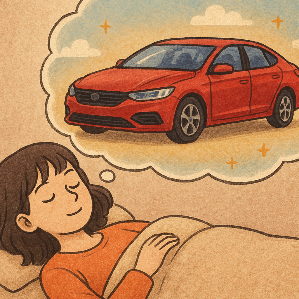 좋아하는 차를 본 꿈 - 꿈 해몽, 꿈 풀이(+자세한 해석) 꿈 해몽 썸네일
