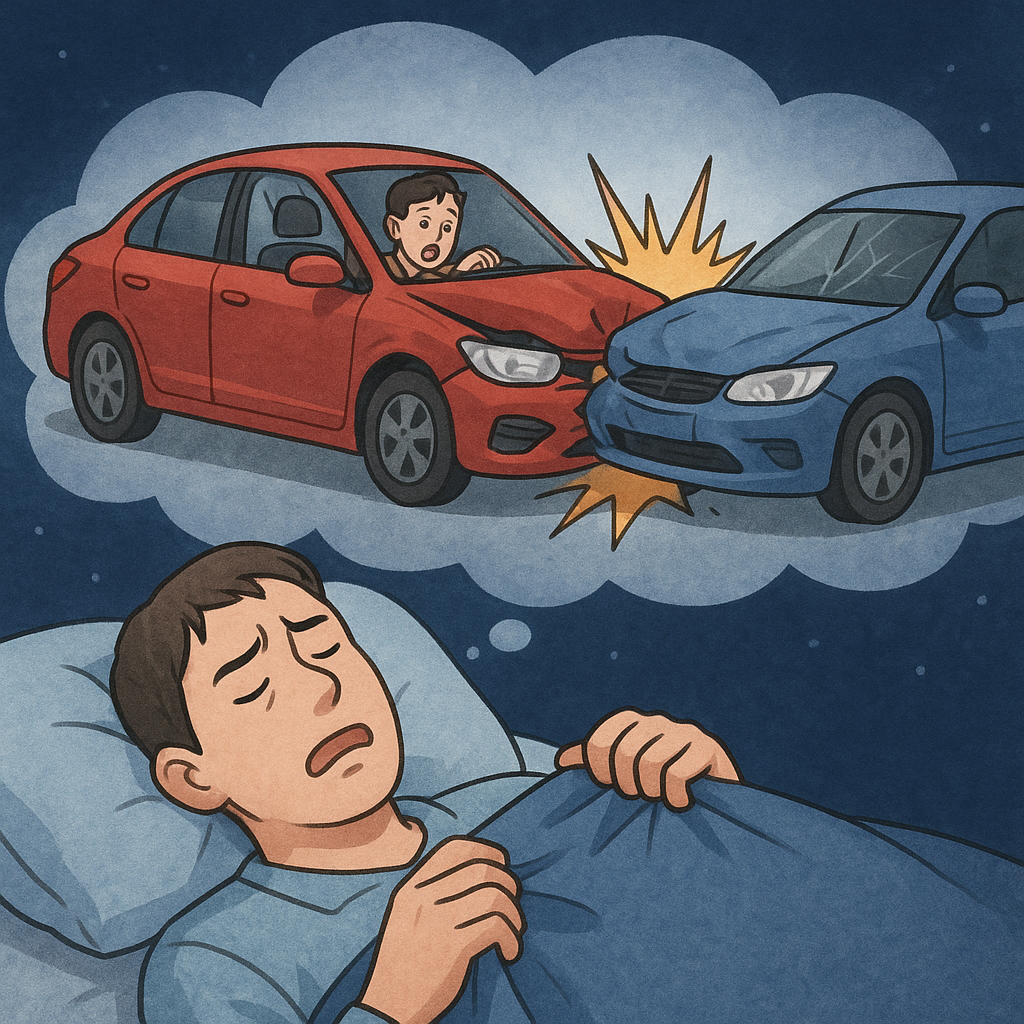 타인이 다른 사람 자동차 운전하다가 사고나는 꿈 - 꿈 해몽, 꿈 풀이(+자세한 해석) 꿈 해몽 썸네일